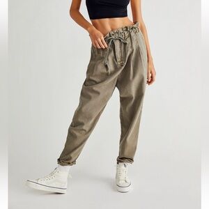Free people Margate pleated trouser pants TALL